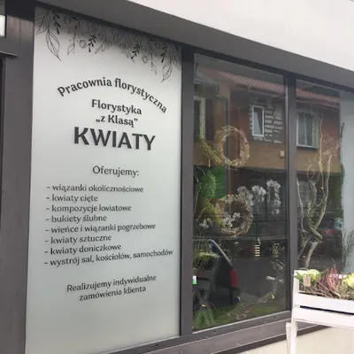 Kwiaciarnia, Pracownia Florystyczna "z Klasą" Magdalena Rudzińska